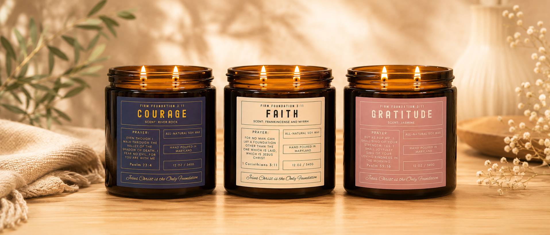 Trinity Candles