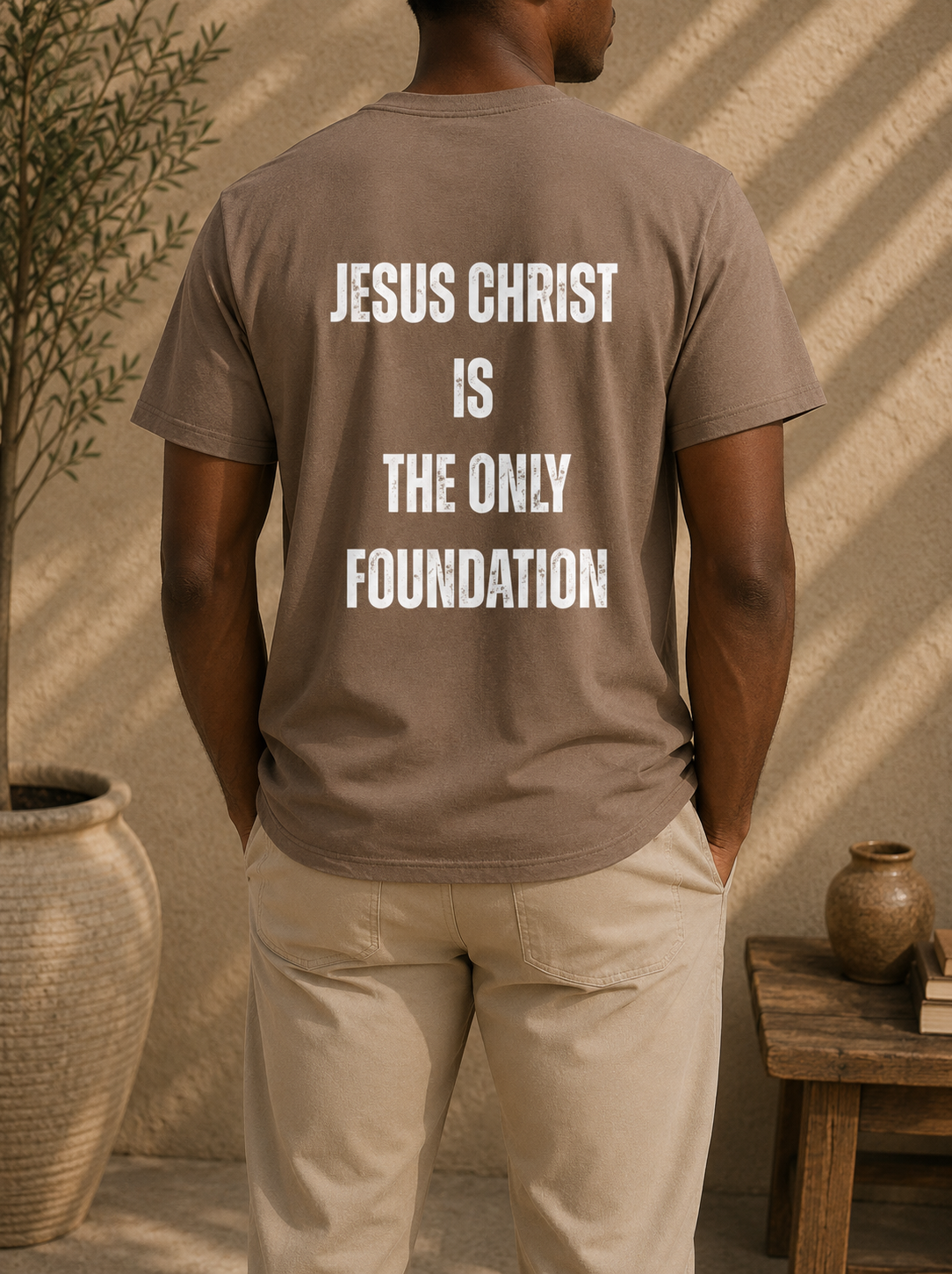 "Jesus Foundation" T-Shirt by Firm Foundation 3:11