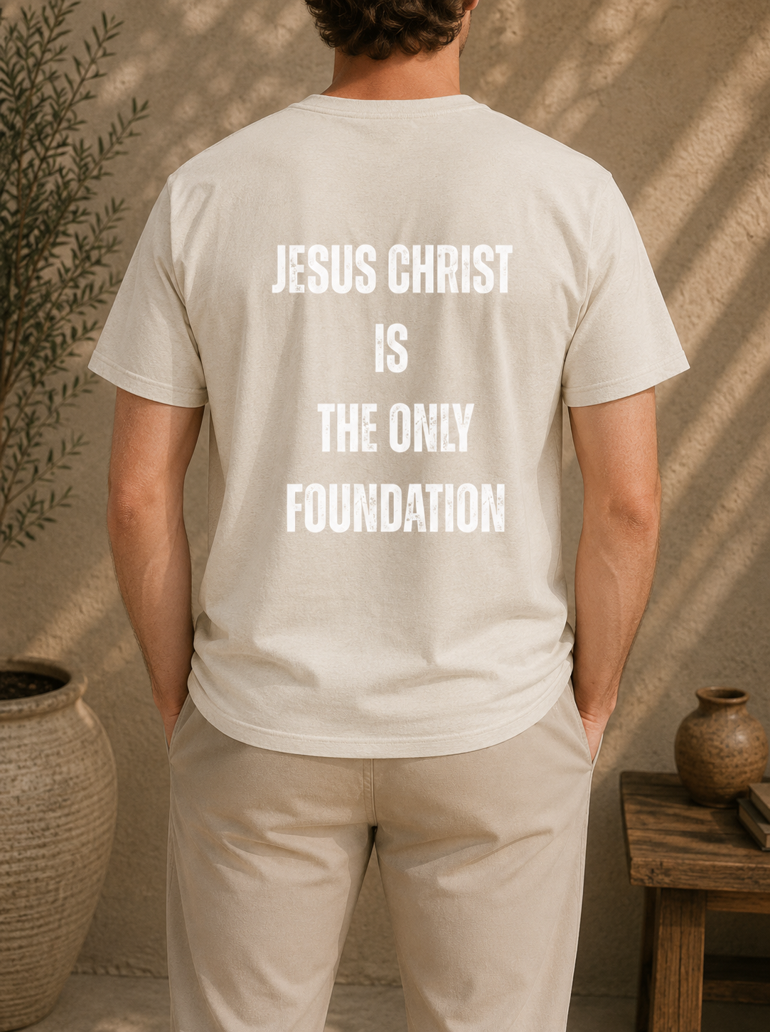 "Jesus Foundation" T-Shirt by Firm Foundation 3:11