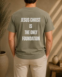"Jesus Foundation" T-Shirt by Firm Foundation 3:11