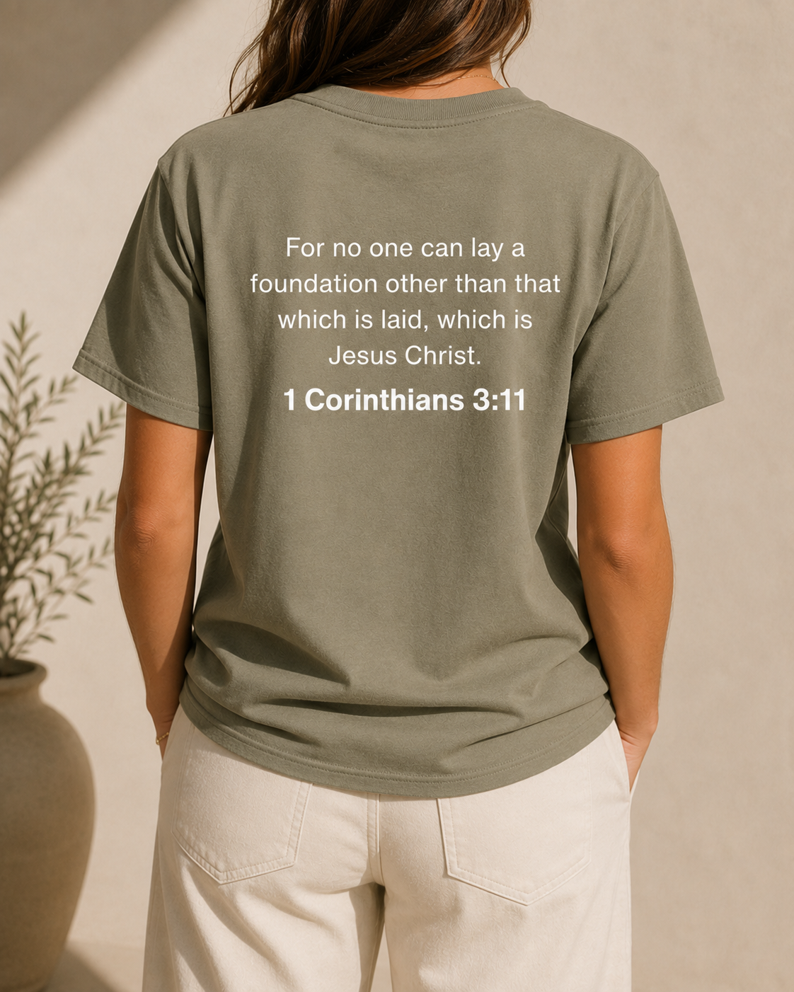 "The Foundation" T-Shirt by Firm Foundation 3:11