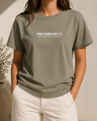 "The Foundation" T-Shirt by Firm Foundation 3:11
