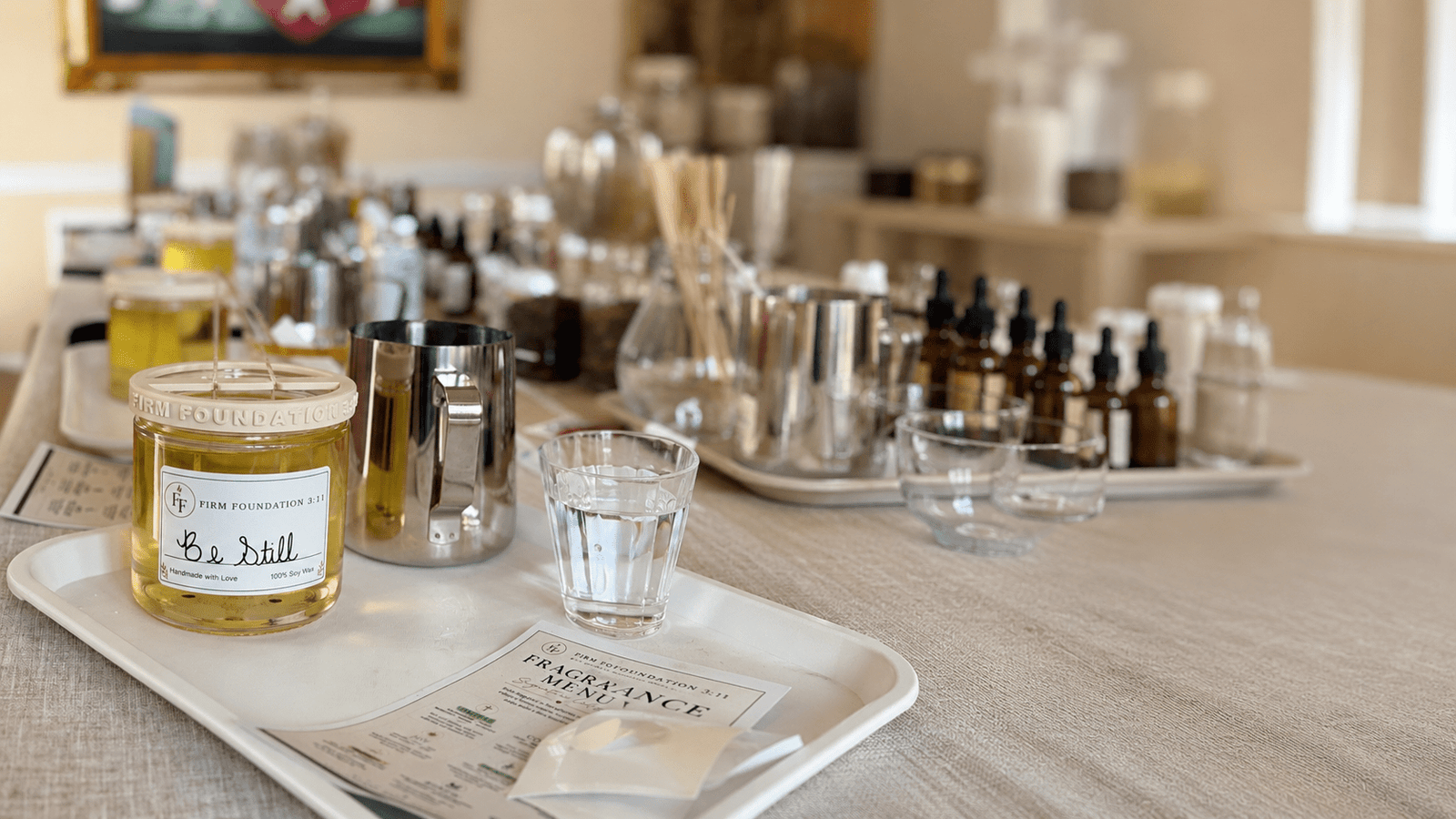 Candle Pouring Experience - Firm Foundation 3:11