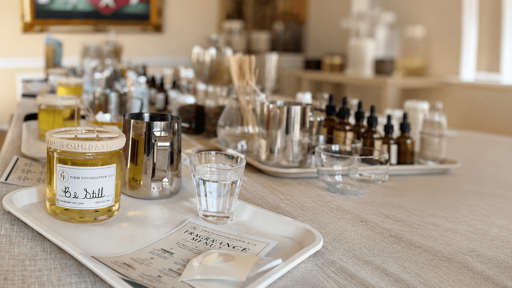 Candle Pouring Experience - Firm Foundation 3:11