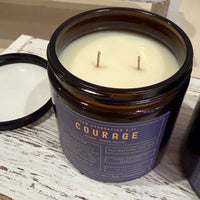 "Courage" Prayer Candle - Firm Foundation 3:11