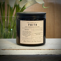 "Faith" Prayer Candle - Firm Foundation 3:11