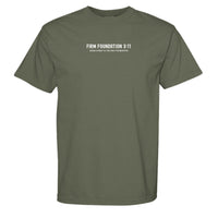 "Jesus Foundation" T-Shirt by Firm Foundation 3:11 - Firm Foundation 3:11