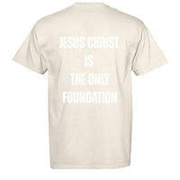 "Jesus Foundation" T-Shirt by Firm Foundation 3:11 - Firm Foundation 3:11