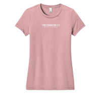 Ladies Crew "Jesus Christ is the Only Foundation" T-Shirt - Firm Foundation 3:11
