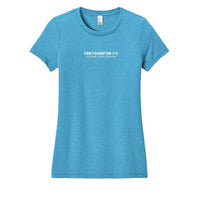 Ladies Crew "Jesus Christ is the Only Foundation" T-Shirt - Firm Foundation 3:11