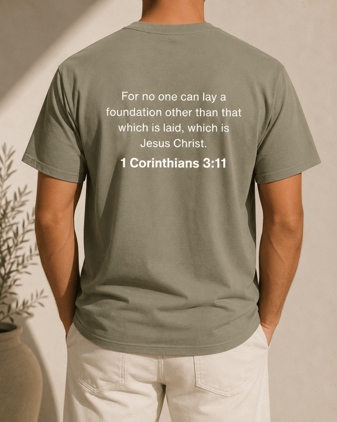 "The Foundation" T-Shirt by Firm Foundation 3:11 - Firm Foundation 3:11