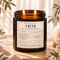 Trinity Collection | 3 Prayer Candle Set - Firm Foundation 3:11