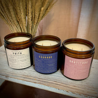 Trinity Collection - Hand Poured Premium Soy Wax - Firm Foundation 3:11